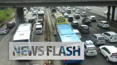 Kemacetan jelang libur panjang kian parah. Jarak waktu tempuh di Tol JORR Lebak Bulus arah Cikunir mencapai lebih dari tiga jam.