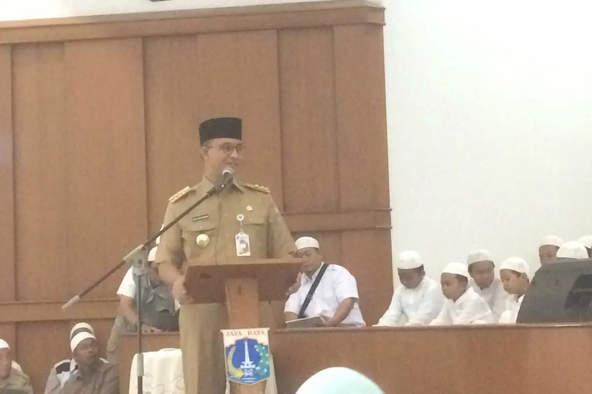 Gubernur DKI Jakarta Anies Baswedan