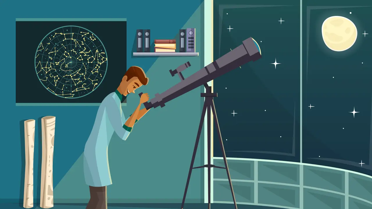 Ilustrasi teleskop