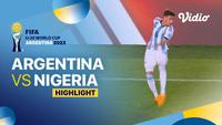 Berita video highlights 16 besar Piala Dunia U-20, Argentina kalah 0-2 dari Nigeria, Kamis (1/6/23)
