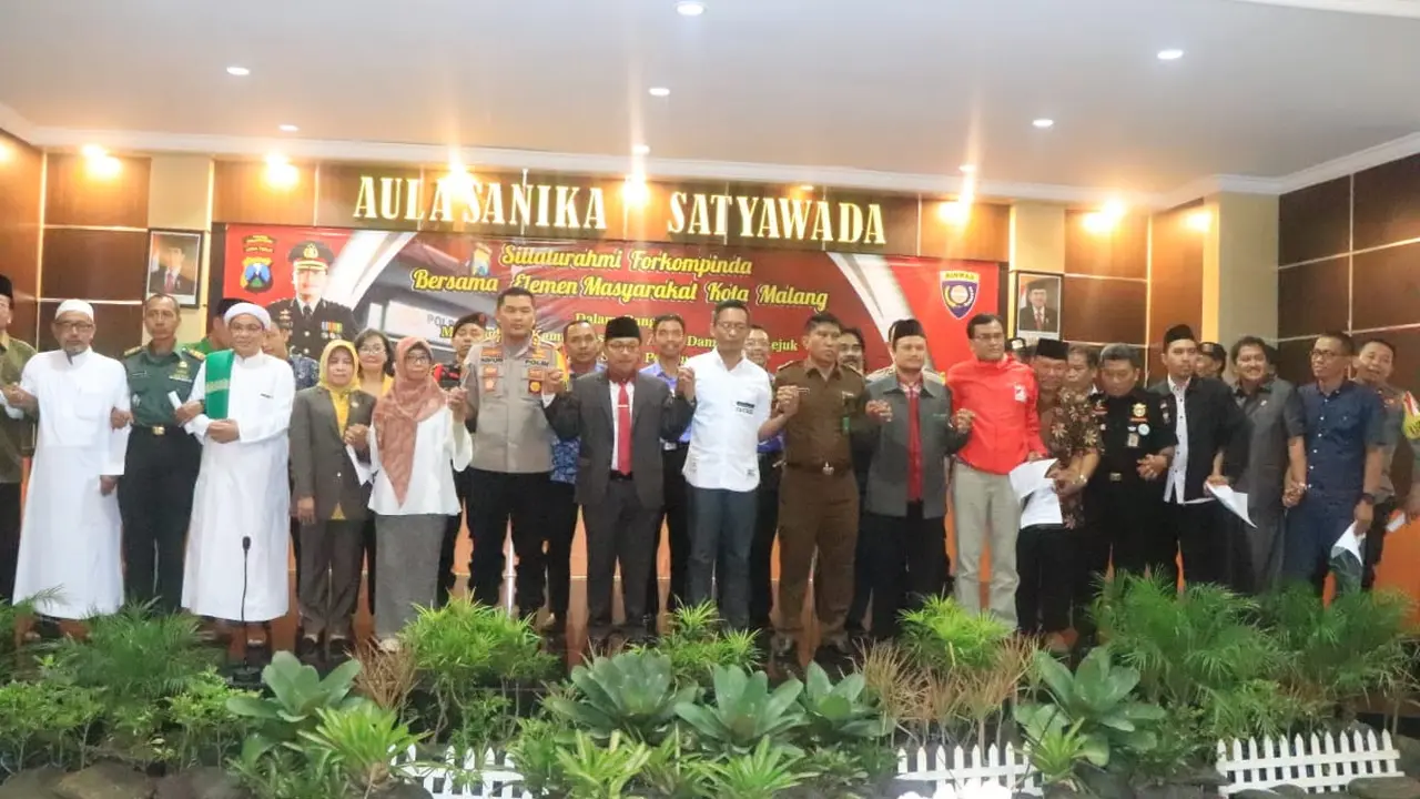 Pesan Damai Pasca Pemilu 2019 dari Para Ulama Di Kota Malang