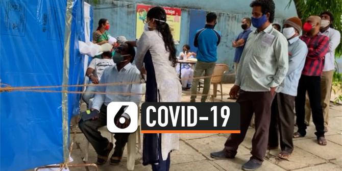 VIDEO: Kasus Covid-19 di India Tembus 3 Juta Orang