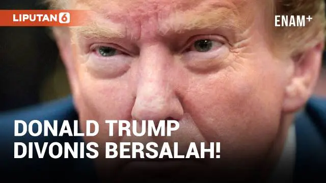 Donald Trump telah dinyatakan bersalah dalam persidangan uang tutup mulut di New York, menjadikannya mantan presiden Amerika pertama yang dinyatakan bersalah atas kejahatan berat dalam sejarah hampir 250 tahun negara tersebut.