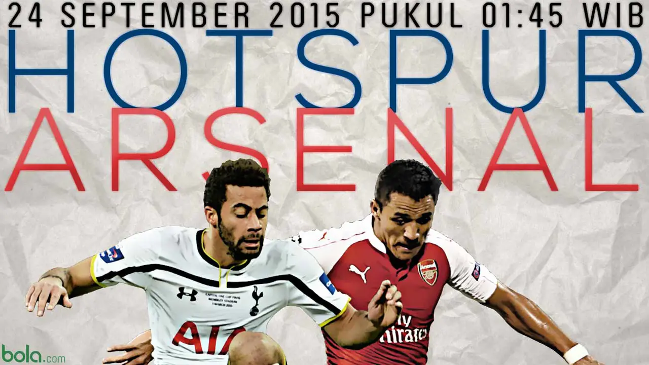 Tottenham Hotspur vs Arsenal (Bola.com/Samsul Hadi)