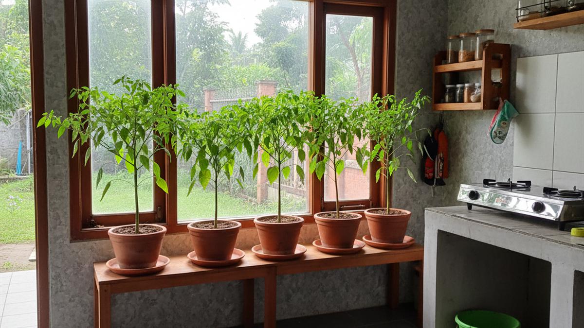 7 Ide Kebun Cabai Indoor Sederhana: Panen Segar Sepanjang Tahun di Ruang Terbatas