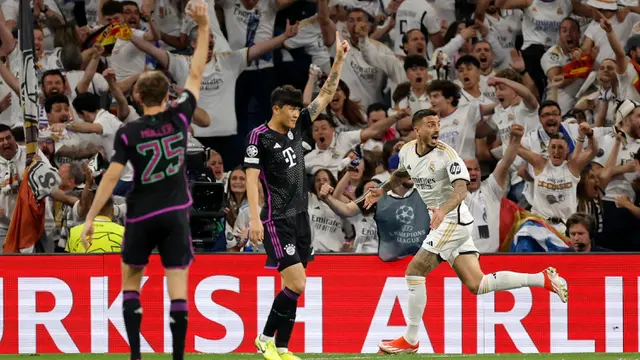 Ekspresi Harry Kane Dkk Usai Dibungkam Real Madrid