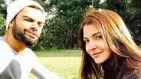 Virat Kohli akhirnya mengunggah kebersamaannya dengan Anushka Sharma di Instagram. [foto: instagram/virat.kohli]