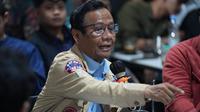 Mahfud MD dalam acara Tabrak, Prof! di Seulawah Kupi MMTC Pancing, Medan, Sumatra Utara, Minggu (14/1/2024). (Foto: Istimewa)