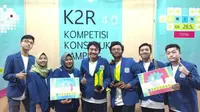 ITS kembali torehkan prestasi dengan menjuarai Kompetisi Konstruksi Ramping (K2R) 4.0. (Foto: Liputan6.com/Dian Kurniawan)