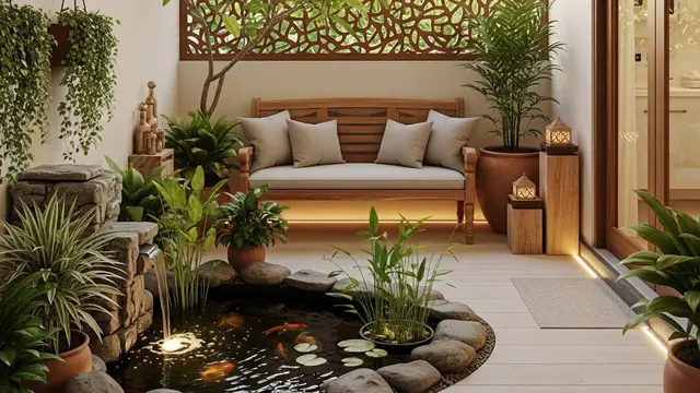 Desain Taman Teras Kecil Tapi Nyaman Buat Healing