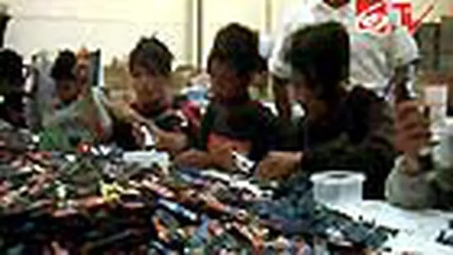Pekerjakan Anak-anak, Pabrik Mainan Digerebek