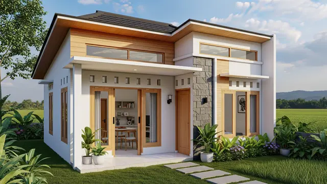 Desain Rumah 6x9 Meter untuk Keluarga Kecil yang Nyaman Ditempati Keluarga dengan Dua Anak
