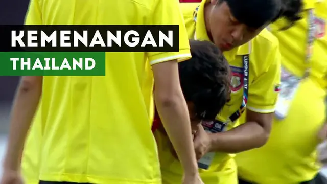 VIDEO: Kemenangan Dramatis Thailand yang Buat Pemain Myanmar Menangis