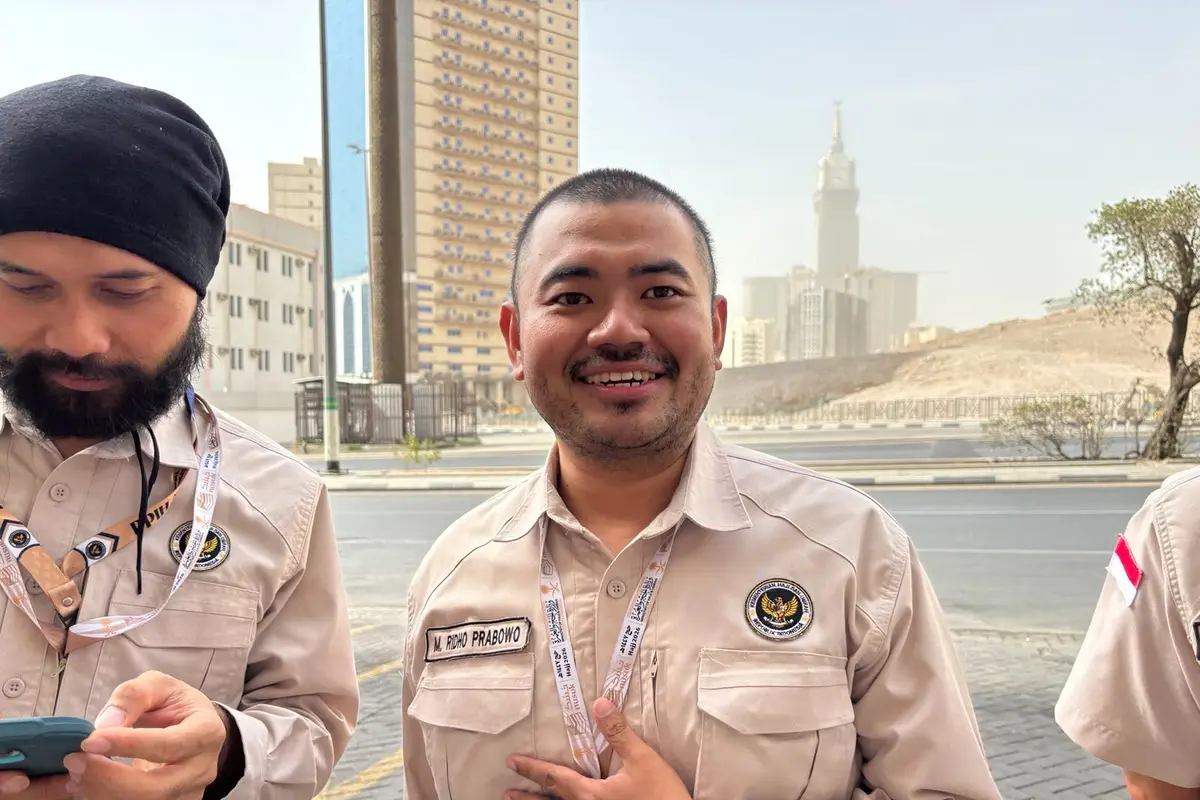 Koordinator Landis Sektor 9 Daker Makkah M Ridho Prabowo