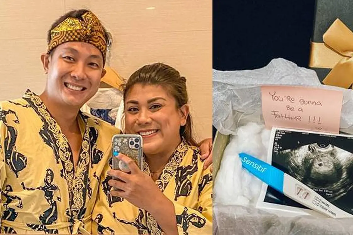 Beri Kejutan Untuk Suami, Ini 5 Momen Regina Ivanova Umumkan Kehamilan