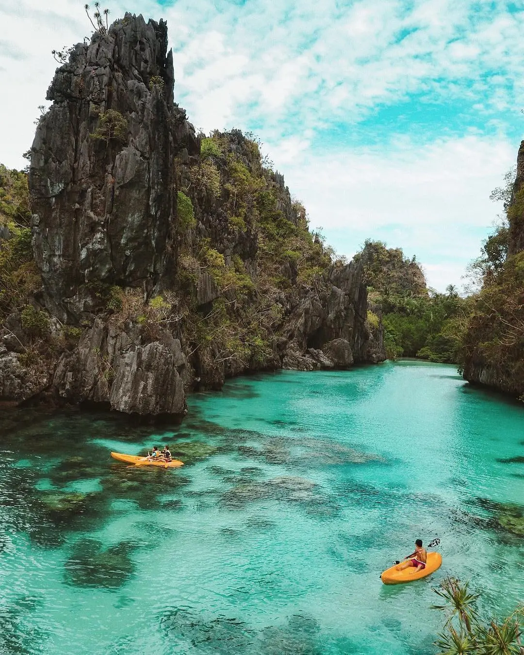 Palawan, Filipina. (warrencamitan/Instagram)