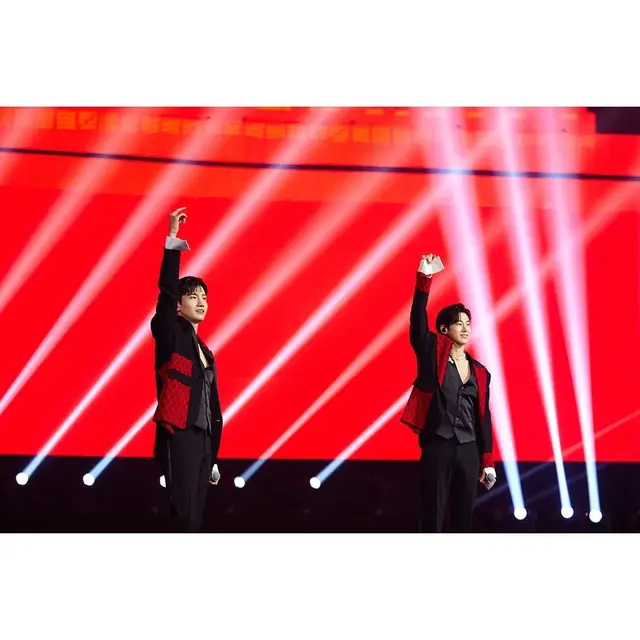 TVXQ dalam SMTown Live Culture Humanity. (Instagram/smtown)