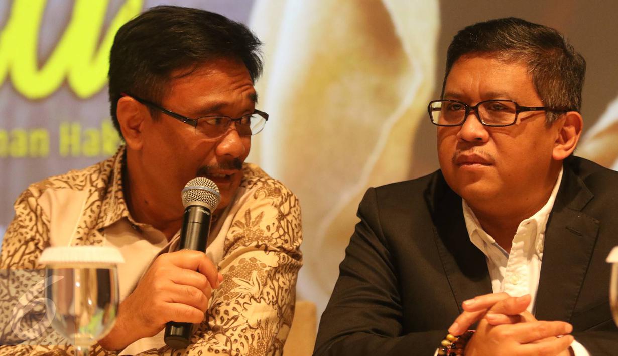 Djarot dan Petinggi PDIP Nonton Bareng Film Bid'ah Cinta - Foto Liputan6.com