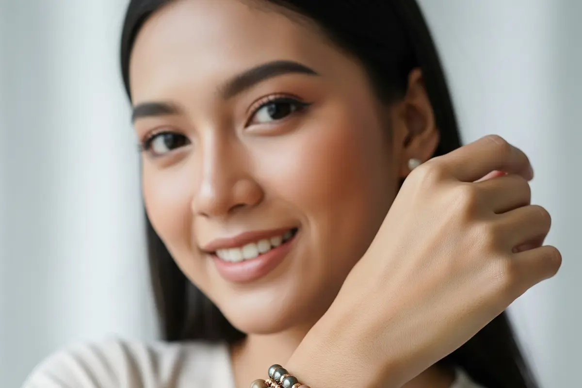 Contoh Model Gelang Manik Manik Terbaru