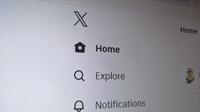 Twitter Resmi Ubah Logo Burung Biru Ikonik ke X di Browser, Aplikasi versi Mobile Belum Berubah. (Liputan6.com/ Yuslianson)