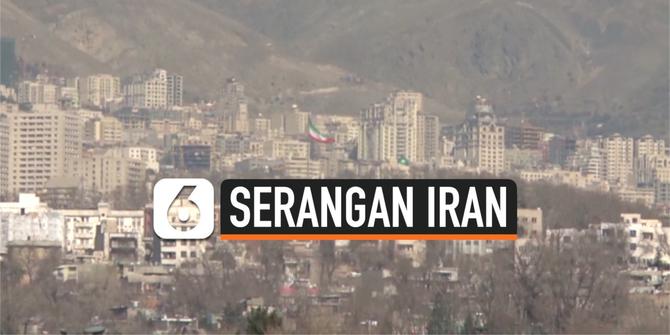 VIDEO: Iran Balas Serang Amerika, Ini Reaksi Warganya
