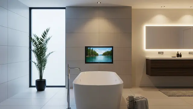 8 Tempat Unik Pasang TV Selain Ruang Tamu dan Kamar, Inovasi Penempatan