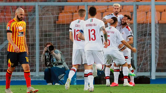 AC Milan Mengamuk di Kandang Lecce