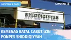 Kementerian Agama membatalkan pencabutan izin Pesantren Maj’al Bahrain Shiddiqiyyah di Jombang. Pertimbangannya kasus kekerasan seks yang melibatkan orang penting di lingkungan pesantren bersifat personal.