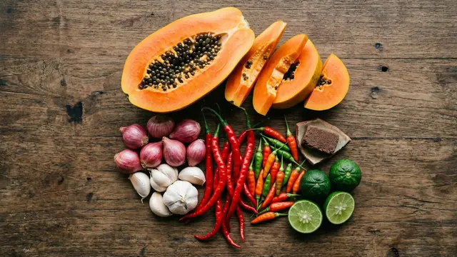 Resep Sambal Pepaya (AI Generated)