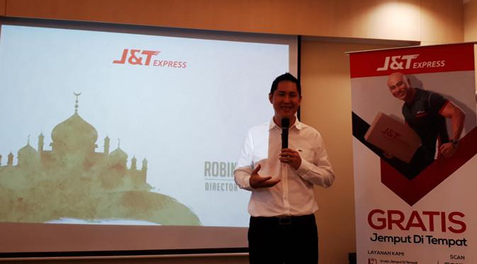 Direktur J&T Express, Robin Lo.