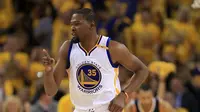 Pemain Golden State Warriors Kevin Durant tampil gemilang lawan Utah Jazz (NBA)
