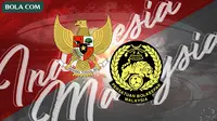 Timnas Indonesia vs Timnas Malaysia. (Bola.com/Dody Iryawan)