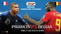 Prancis vs Belgia (Abdillah/Liputan6.com)