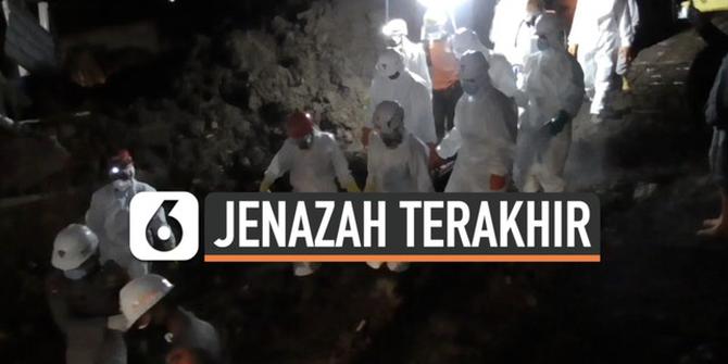 VIDEO: Jenazah Terakhir Korban Longsor Sumedang Berhasil Dievakuasi