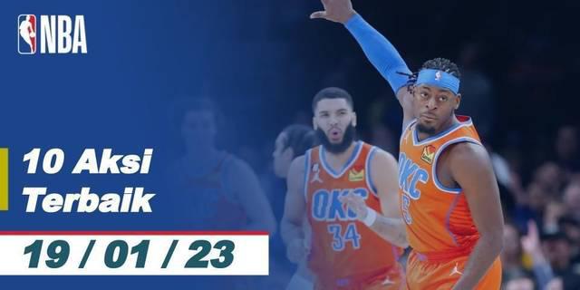 VIDEO: Termasuk Aksi Slam Dunk Walker Kessler, Berikut Ini 10 Aksi Terbaik NBA Hari Ini