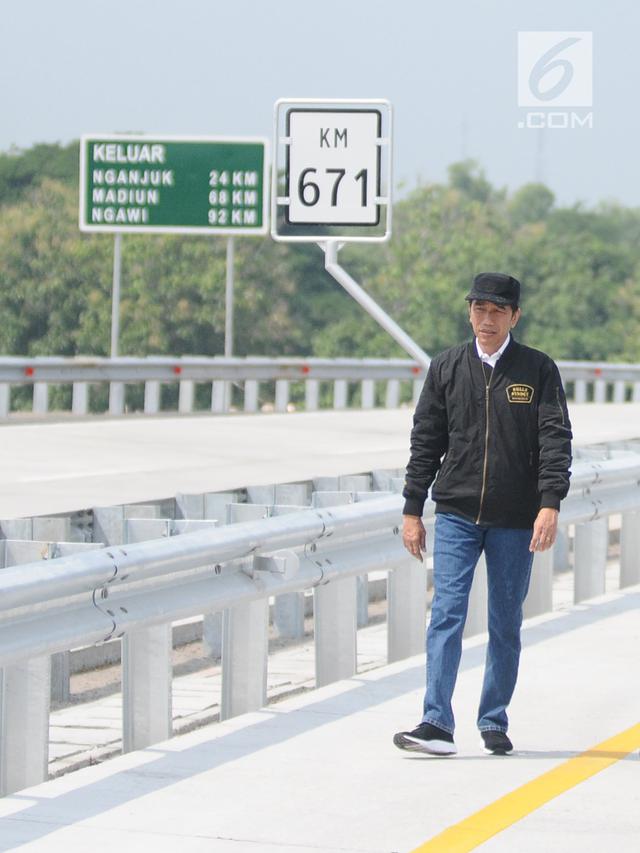 Presiden Jokowi Resmikan 4 Ruas Tol Trans Jawa