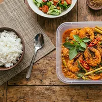 Resep Pepes Udang Tanpa Daun Pisang (AI generated)