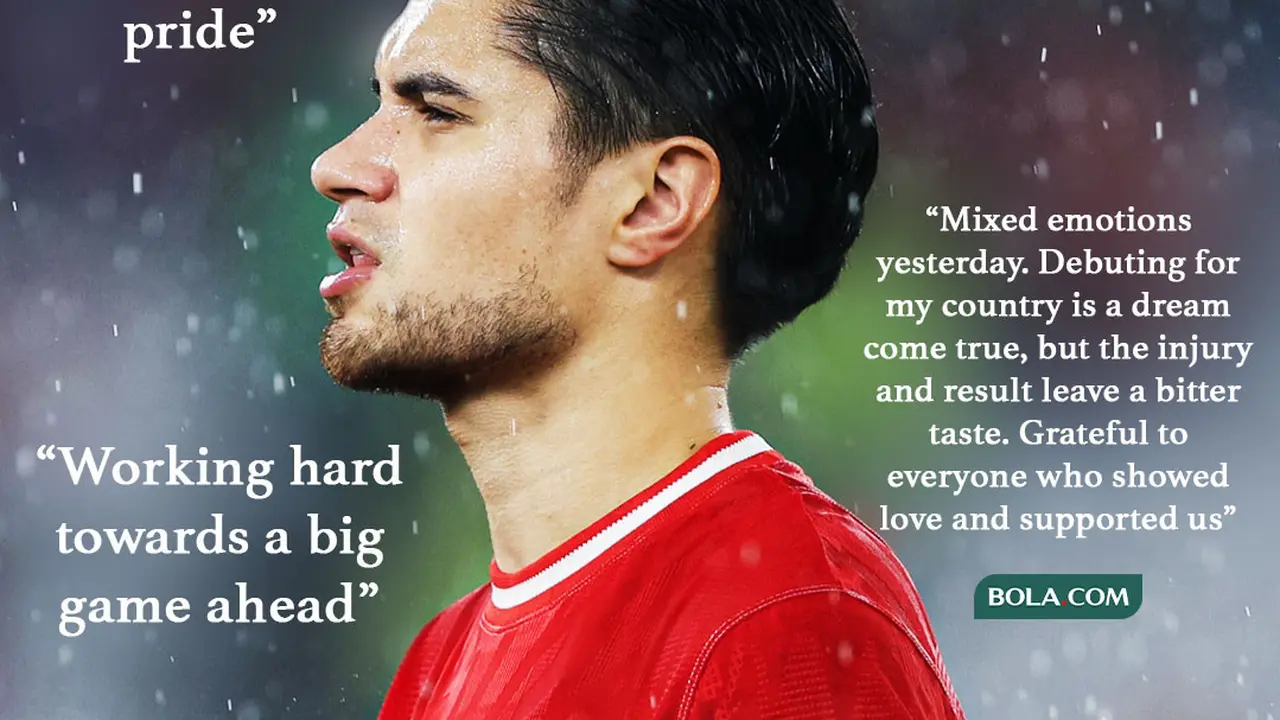 Ilustrasi - Kevin Diks quotes Timnas Indonesia