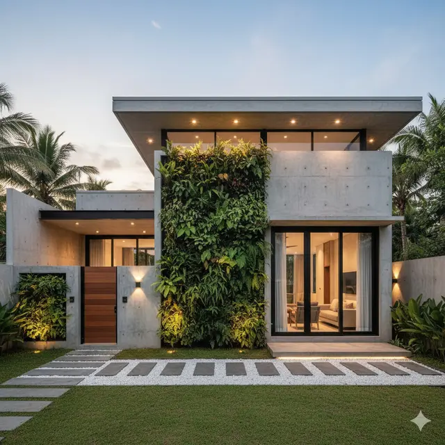 7 Gambar Rumah Minimalis Modern Kekinian dengan Aksen Beton Ekspos, Tampil Elegan Tanpa Banyak Dekorasi