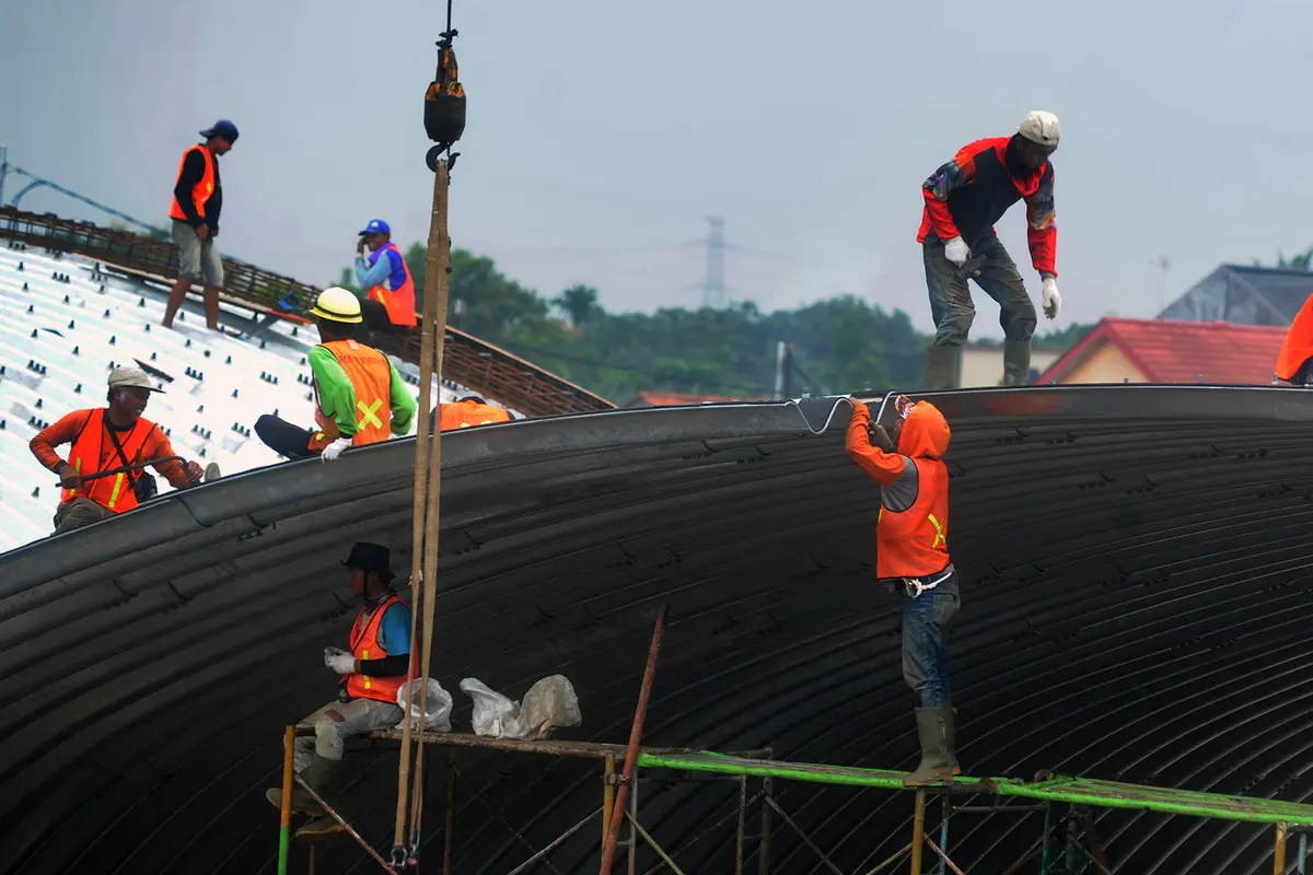 Memantau Progres Pembangunan Flyover Gaplek