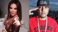 Berdansa, Khloe Kardashian Cium Mesra Sang Kekasih 