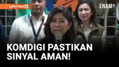 Meutya Hafid Sidak ke Stasiun Gambir, Pastikan Sinyal Aman saat Mudik Lebaran