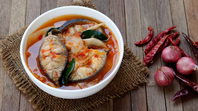 lele kuah pedas tanpa minyak