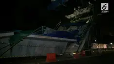 Wagub DKI Sandiaga Uno membeberkan penyebab robohnya proyek LRT Kayu Putih