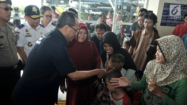 Jelang Arus Mudik, Menhub Tinjau Kesiapan Terminal Pulo Gebang