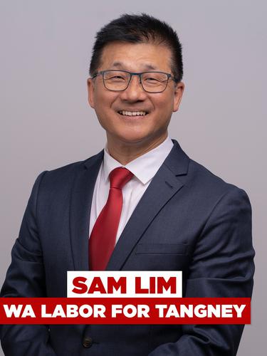Sam Lim anggota parlemen Australia. (Sam Lim - WA Labor for Tangney Facebook)