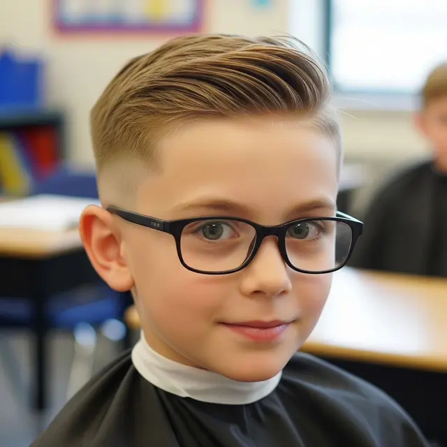 Model Potong Rambut Anak Cowok 2026 (Image by Gemini AI)