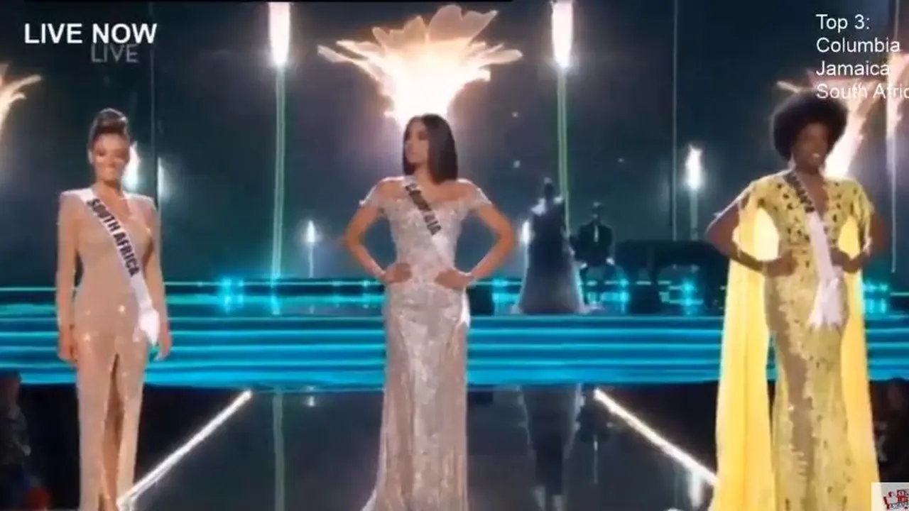 Tiga besar Miss Universe 2017