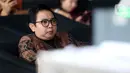 Ammy Amalia Fatma Surya tiba di Gedung Merah Putih KPK, Jakarta, sekitar pukul 10.13 WIB. Tampak dalam foto, Pelaksana Tugas (Plt) Bupati Cilacap, Jawa Tengah, Ammy Amalia Fatma Surya, usai menjalani pemeriksaan tim penyidik Komisi Pemberantasan Korupsi (KPK) di Gedung Merah Putih, Jakarta, Selasa (5/5/2026). (Liputan6.com/Helmi Fithriansyah)