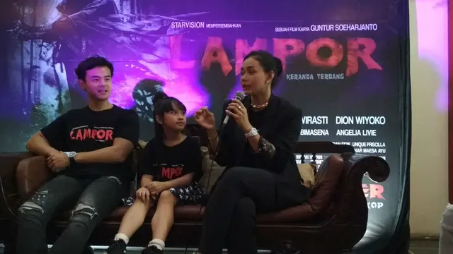 Saat Pemeran Lampor Pertama Kali Main Film Horor